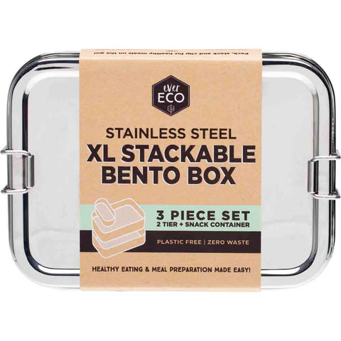 Stainless Steel XL Stackable Bento Box