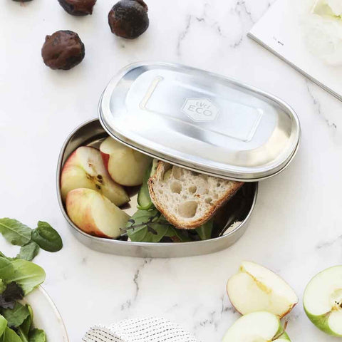 Stainless Steel Bento Snack Box - 1 Compartment