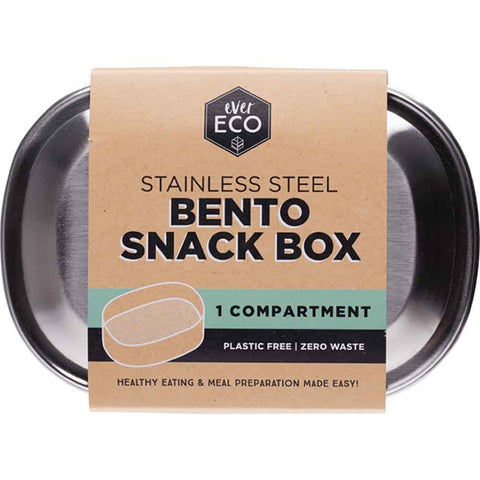 Stainless Steel Bento Snack Box - 1 Compartment