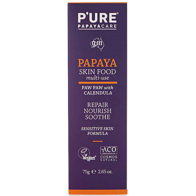 P'ure Papayacare Papaya Skin Food Flora & Fauna