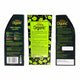 Three packaging boxes of Radico Colour Me Organic products on a white background.
