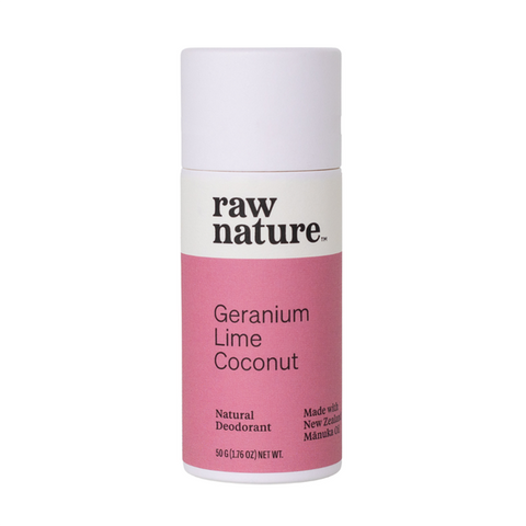 Natural Deodorant - Geranium & Lime
