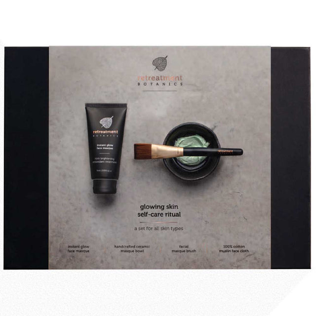 Retreatment Botanics Glowing Skin Self Care Ritual Set | Flora & Fauna AU