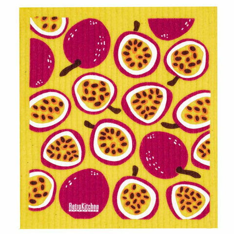 Compostable Sponge Cloth Passionfruit