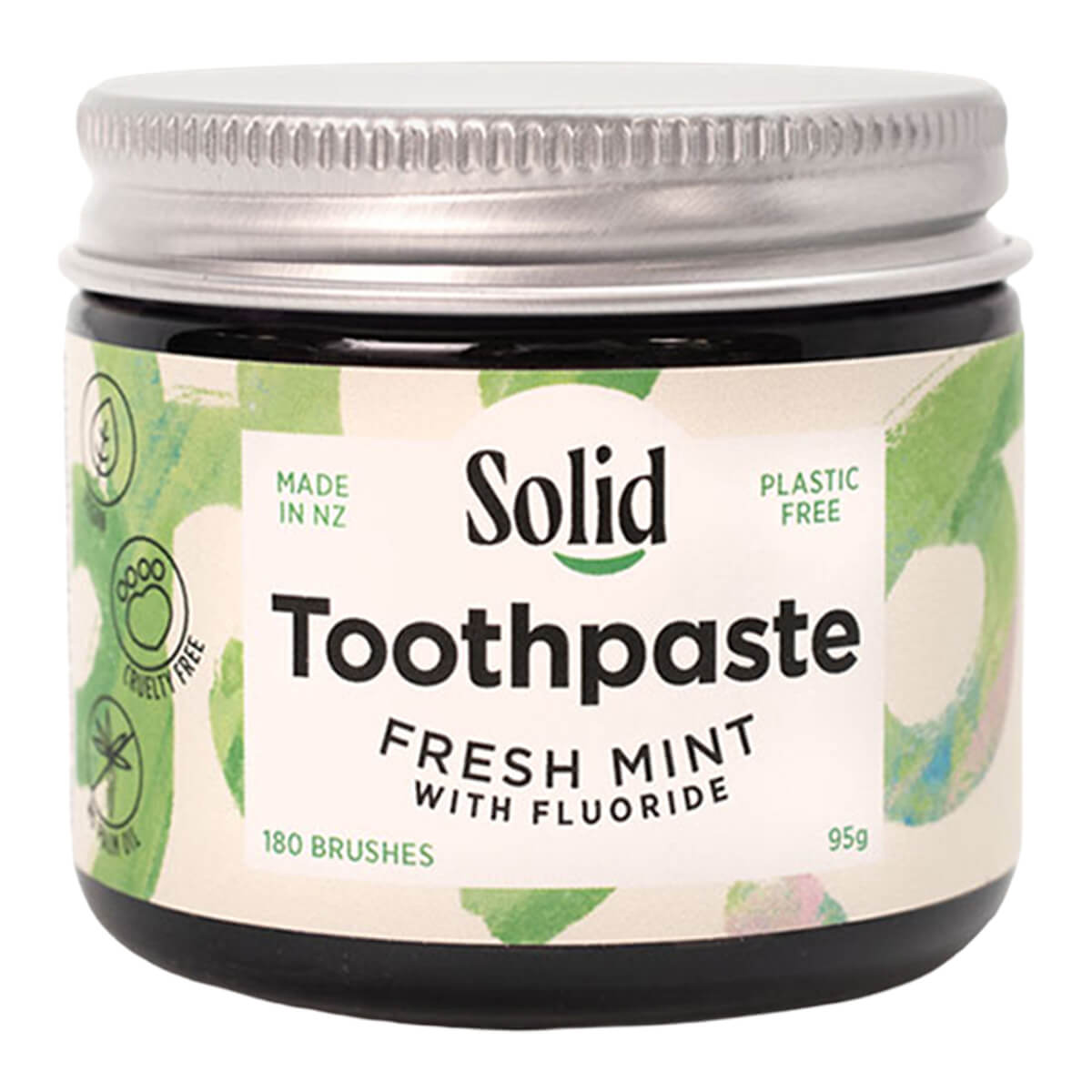 Solid Toothpaste - Fresh Mint with Fluoride | Flora & Fauna AU