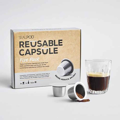 Reusable Coffee Capsules - 5 Pack