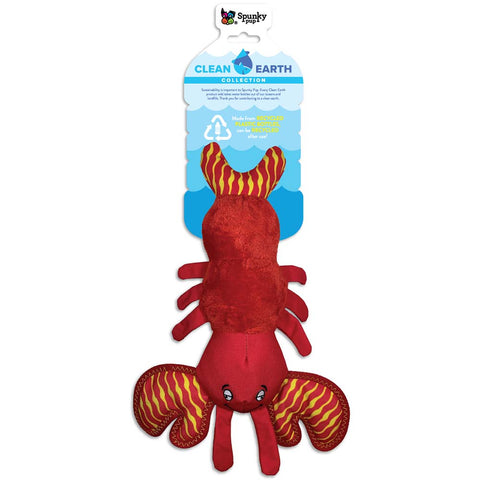 Clean Earth Lobster Dog Toy