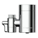 Chrome water filter attachment on a white background with 'Tappwater' branding.