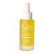 Yellow coloured skincare dropper bottle from 'The Jojoba Company' on a white background.
