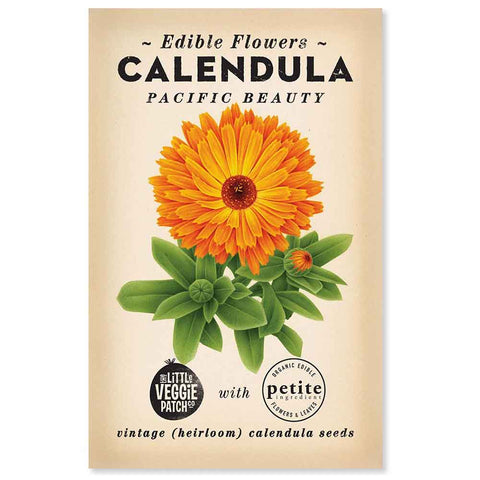 Calendula 'Pacific Bty' H'loom Seeds