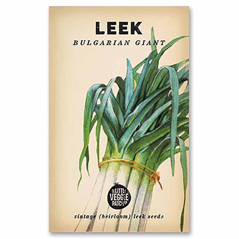 Leek 'Bulgarian Giant' H'loom Seeds