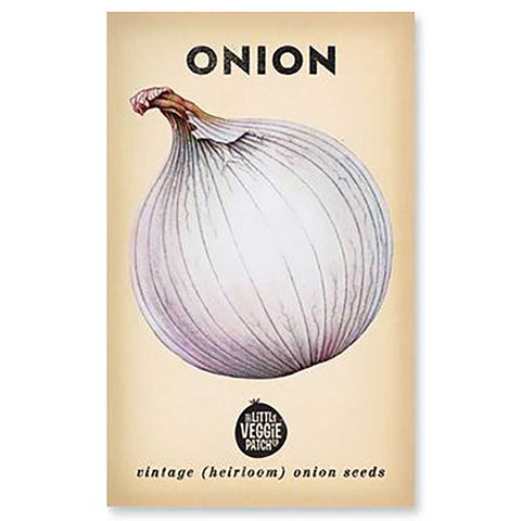 Onion 'Gladalan Wht' H'loom Seeds