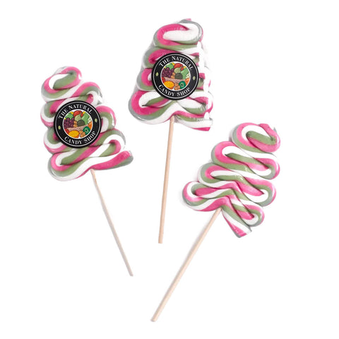 Christmas Tree Swirl Lollipop