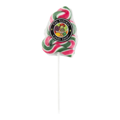 Christmas Tree Swirl Lollipop