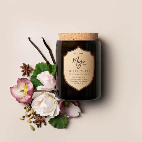 Thirty Three - Reclaimed Wine Bottle Luxe Edtn Candle