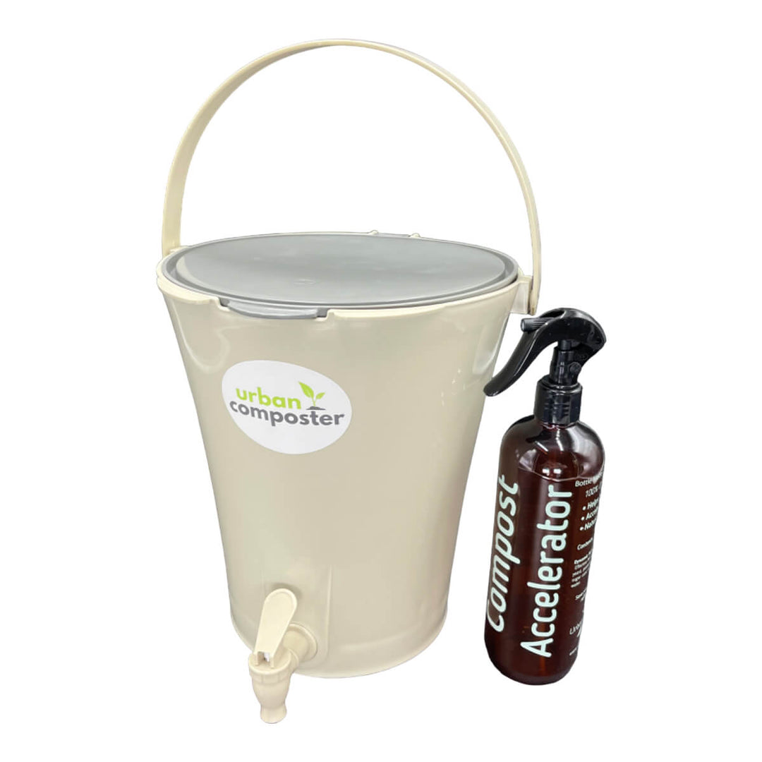 Urban Composter City Composter with Accelerator Spray Kit | Flora ...