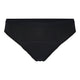 Black underwear on a white background.