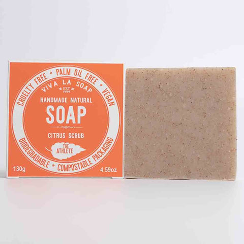 The Athlete Citrus Scrub Soap