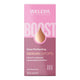 A pink and mauve box of Weleda Glow Perfecting Serum Drops 30ml, featuring a teardrop-shaped graphic.