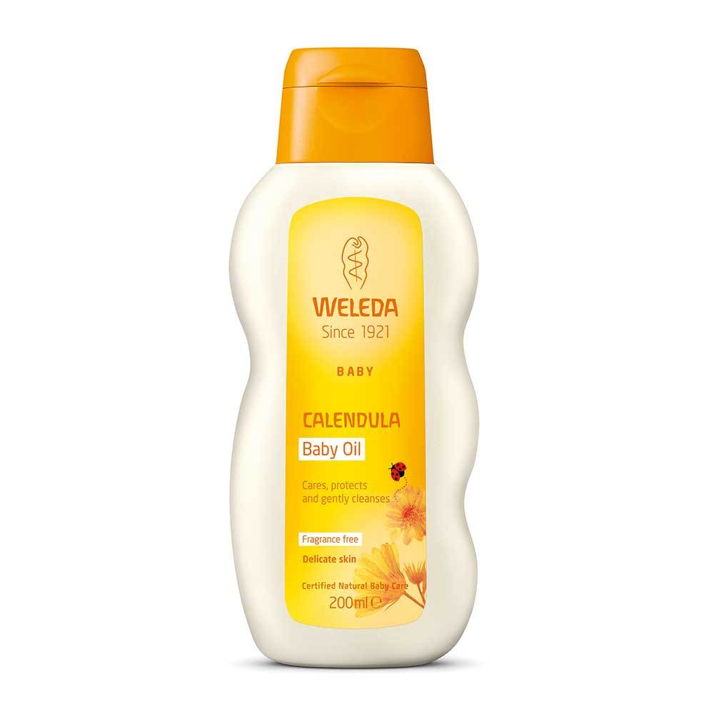 Weleda Calendula Fragrance Free Baby Oil