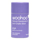 A purple Woohoo Natural Deodorant & Anti-Chafe Stick in the POP scent, shown on a clean white background.