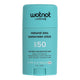 Wotnot natural zinc sunscreen stick SPF 50 on a white background.