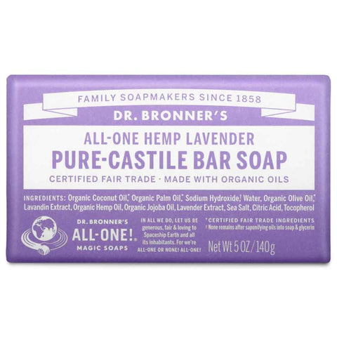 Pure-Castile Bar Soap - Lavender