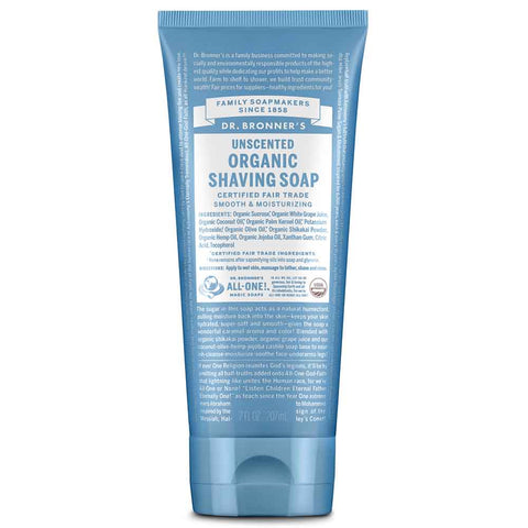Organic Shaving Soap - Unscented