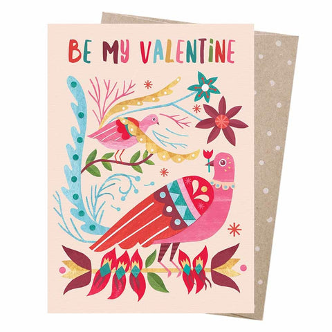Blank Card - Lyrebirds Valentine